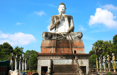 Ek Phnom Pagoda in Battambang
